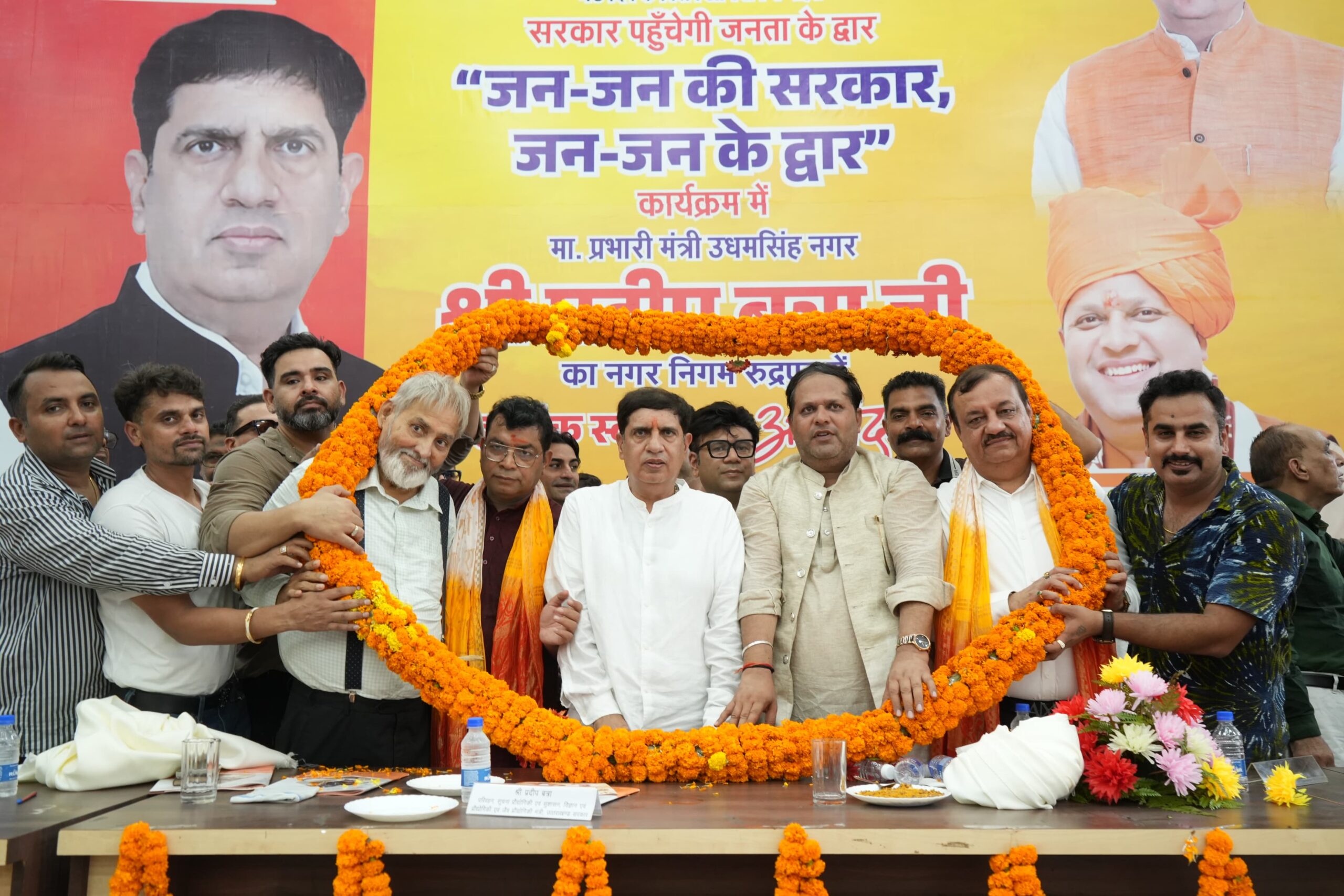 पंजाबी महासभा ने किया प्रभारी मंत्री प्रदीप बत्रा का नागरिक अभिनंदऩ